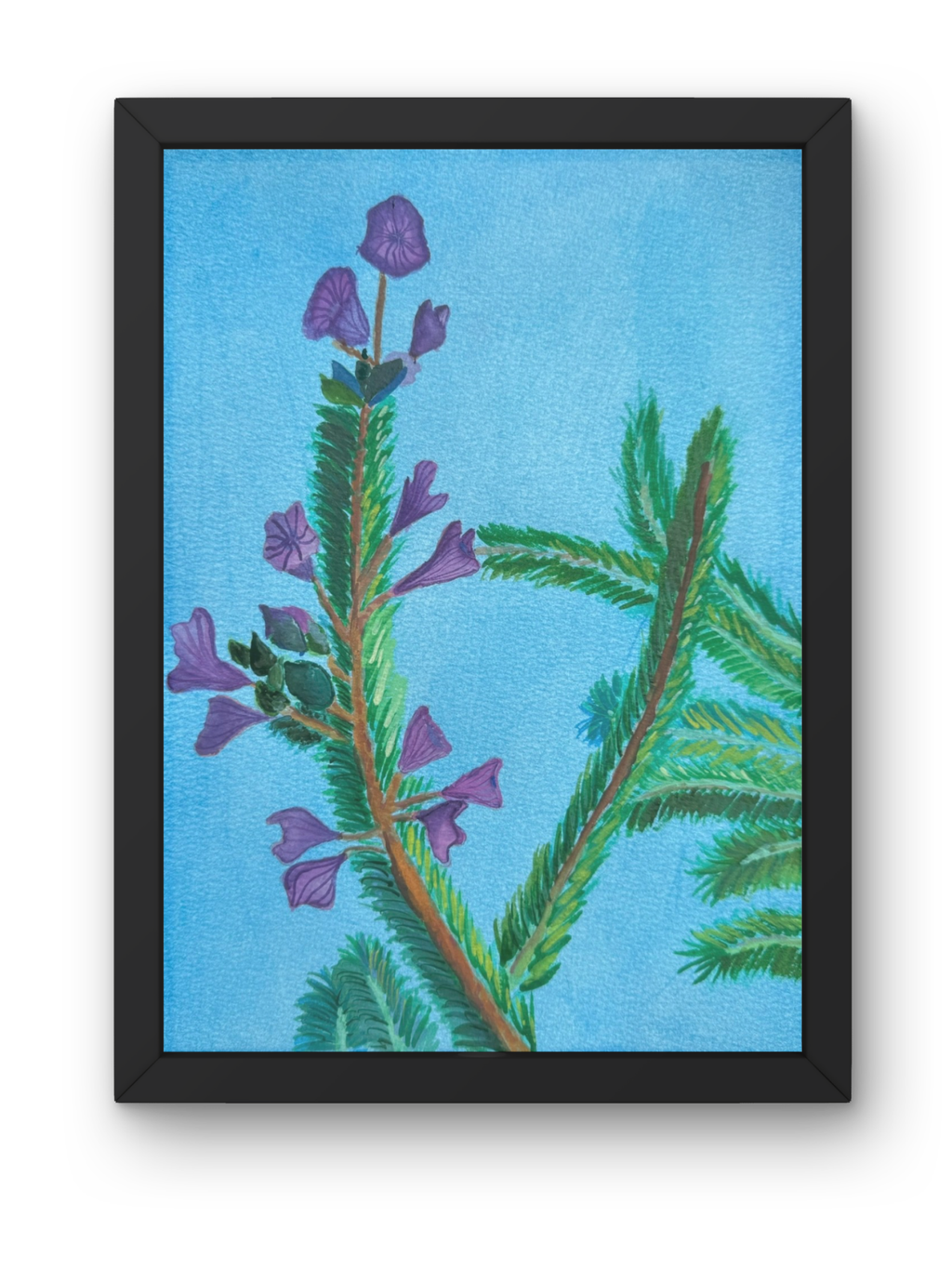 Rosemary 8x10 Original Watercolor Painting